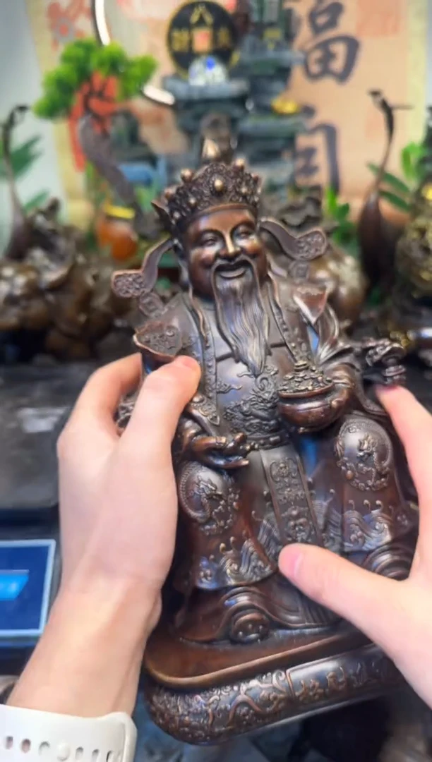 潼潼古铜只卖真铜！（大坐财）