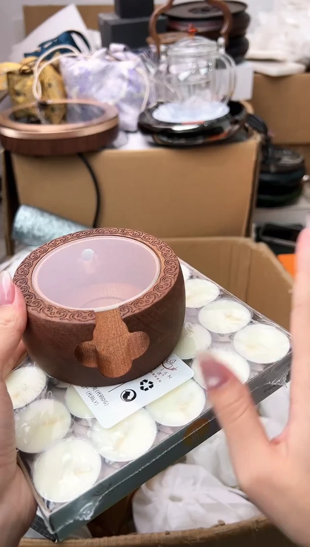 禾墨温茶器送50个茶蜡