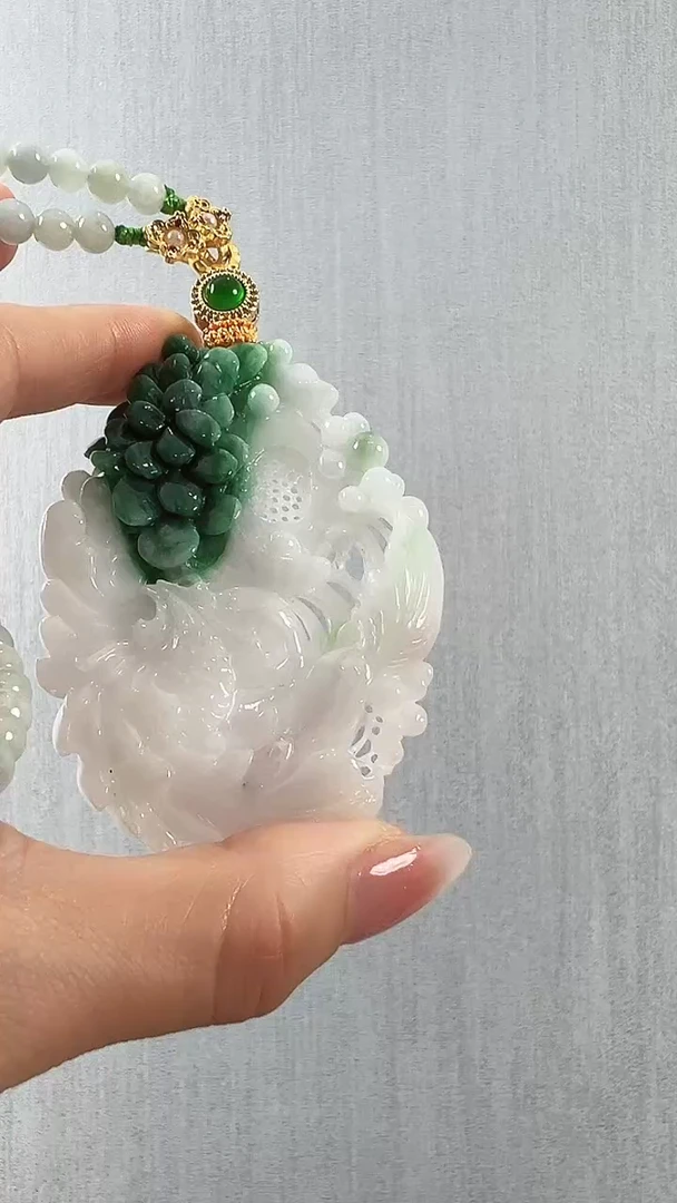 颈饰未镶嵌翡翠凤凰