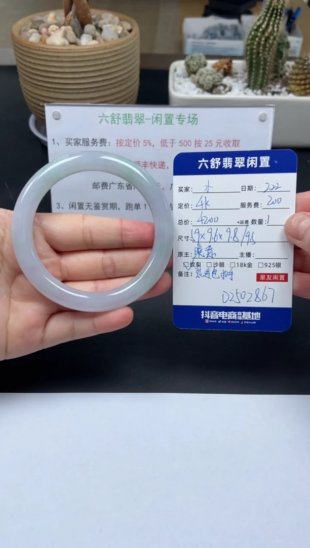【闪购商品】翡翠手镯未镶嵌D2502867