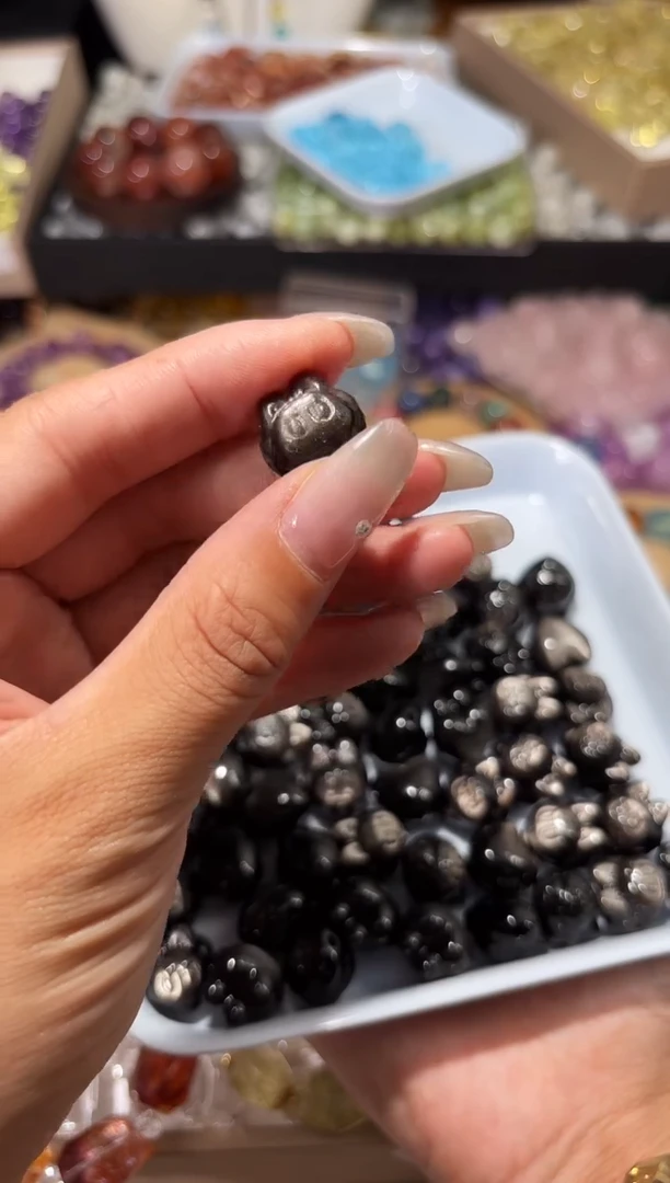 水晶手链未镶嵌双眼银耀拉布布一个宽卡约15