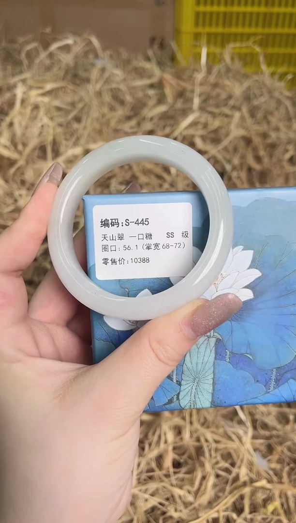 未镶嵌手镯石英质玉S-445