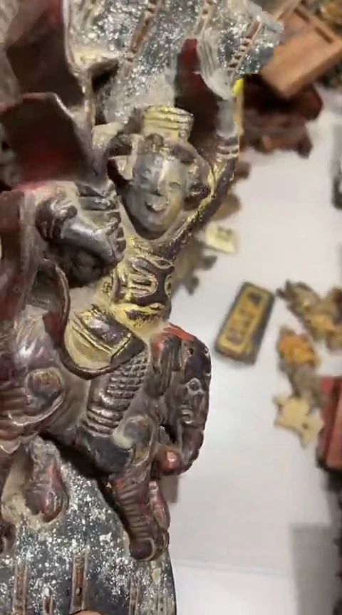 【闪购商品】香榧木一个孤品木雕100