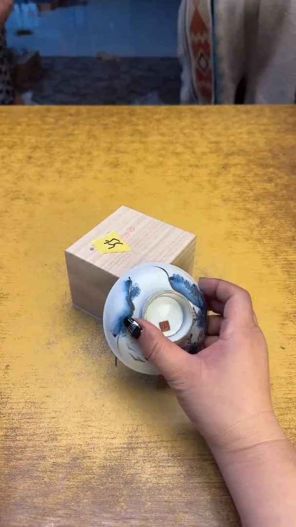 瓷器瓷器瑕疵破破55塔碗