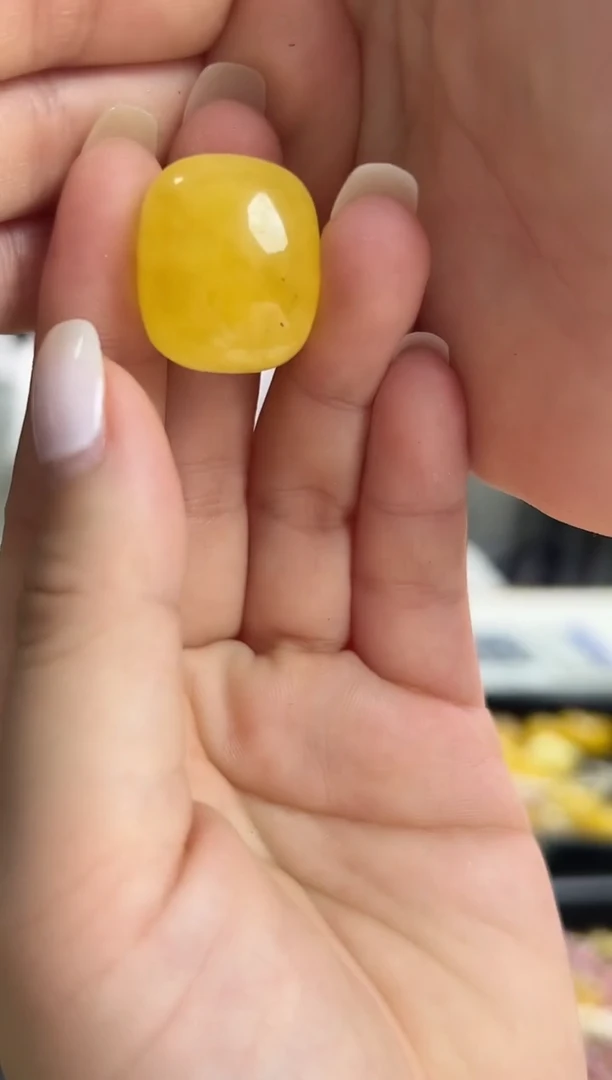 裸石琥珀未镶嵌琥珀蜜蜡吊坠