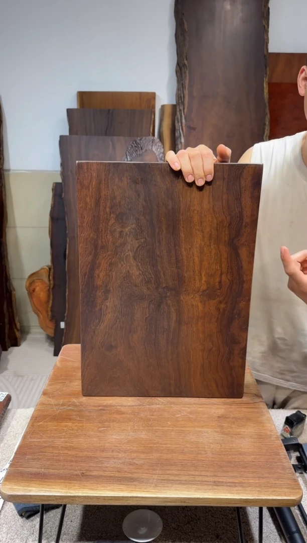 风车木（黑檀木）尺寸48*34*3编号166