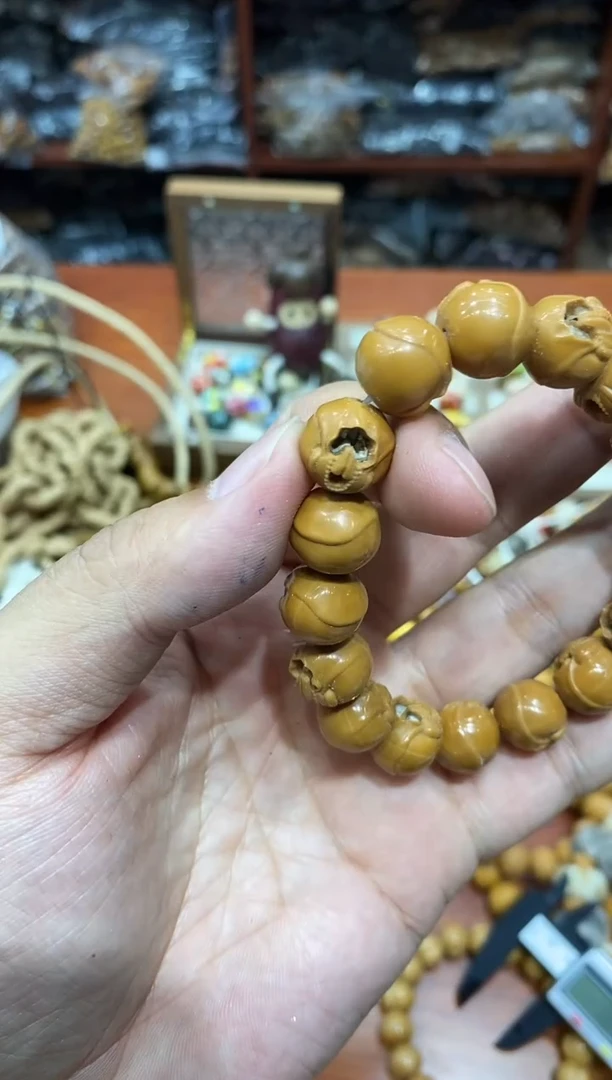非洲檀香手串/手链猴头无相佛单圈
