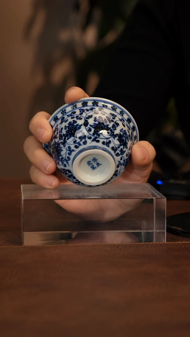 【闪购商品】瓷片青花瓷茶具斌芬陶瓷