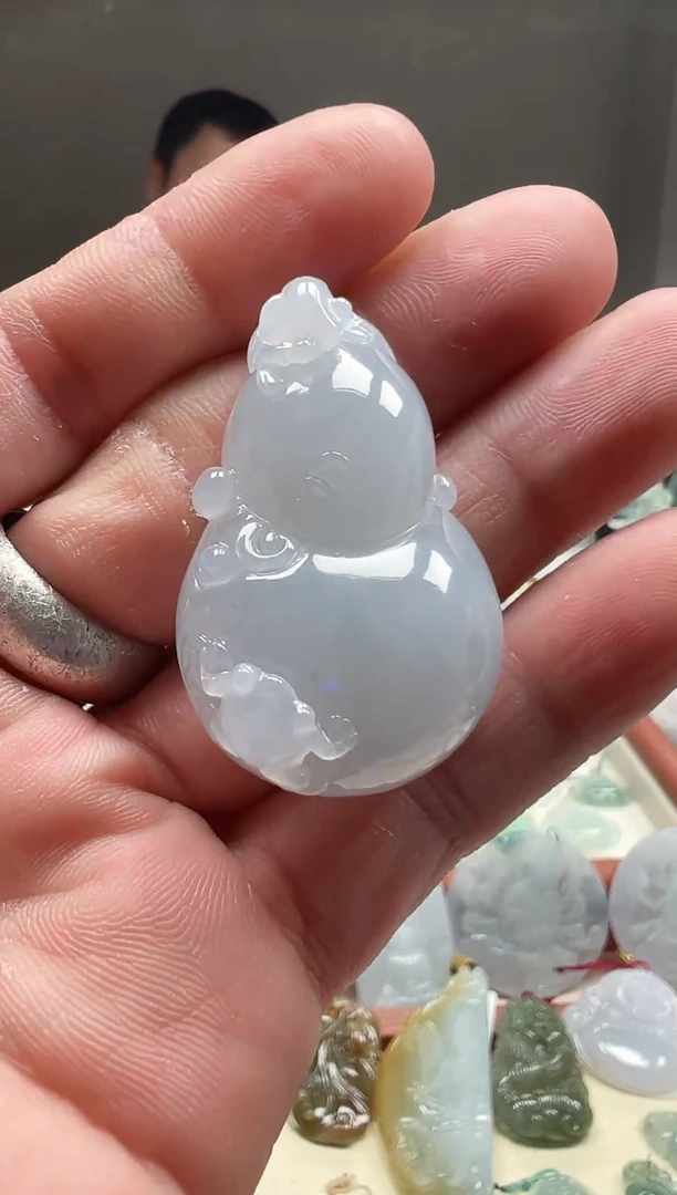 吊坠(不含链)未镶嵌翡翠葫芦