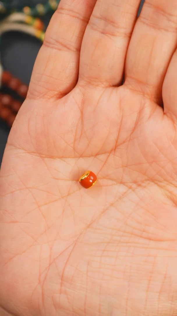 未镶嵌配珠南红玛瑙南红配珠6.4mm