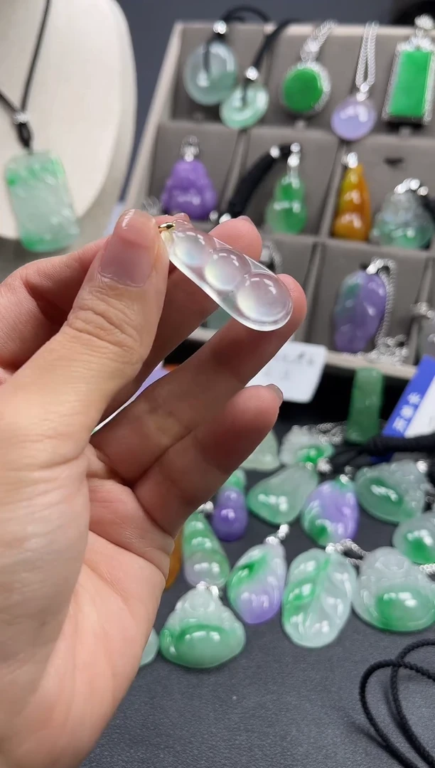 颈饰未镶嵌翡翠  所见即所得 一图一物