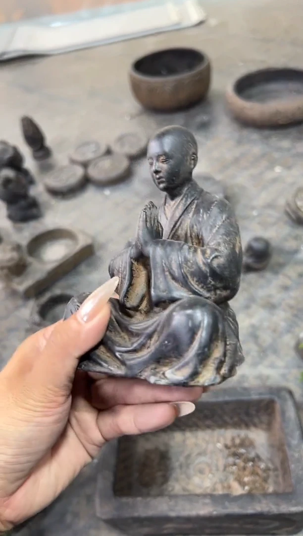陶土【火山泥】一心向佛