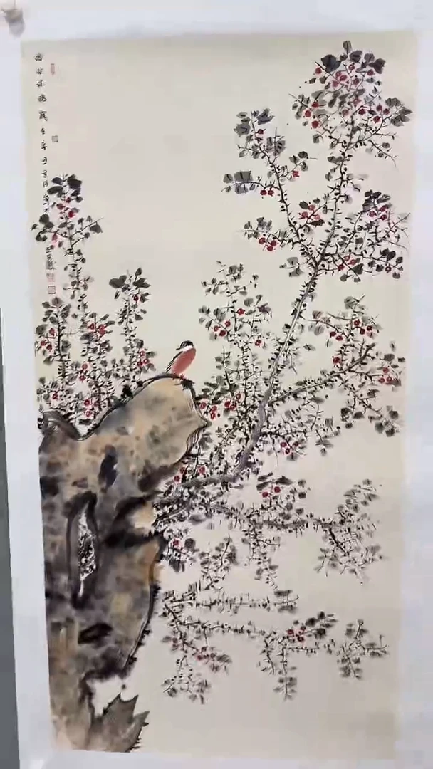 国画郭慧庆-8平尺-国画作品