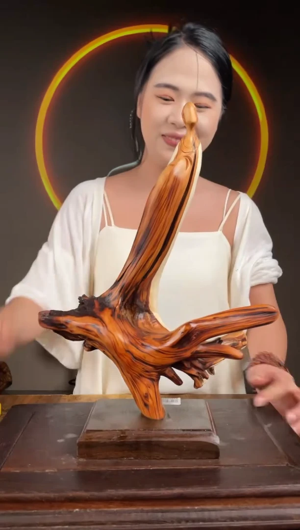 柏木（崖柏）手工摆件,先抢先得! 编号:92