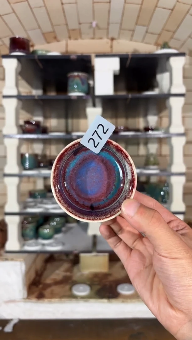 杯精品窑变钧瓷茶器