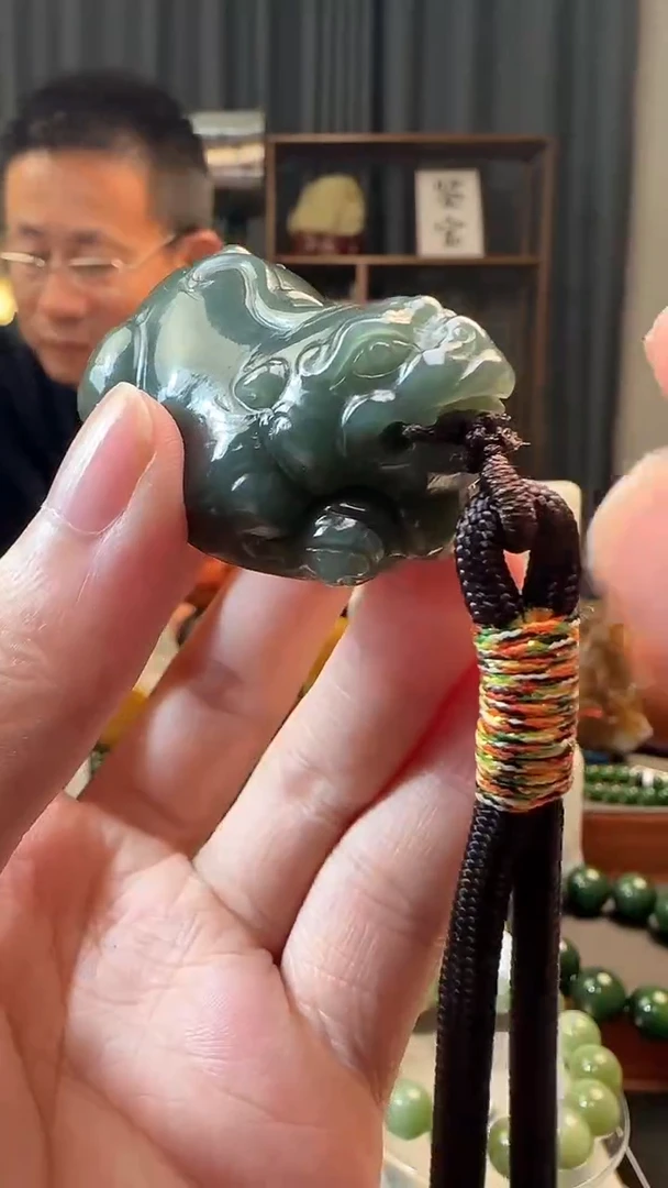 吊坠(不含链)未镶嵌和田玉手把件