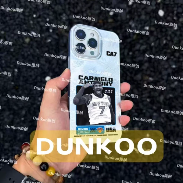 Dunkoo安东尼手机壳D1防摔波纹适用苹果17华为P80小米篮球尼克斯
