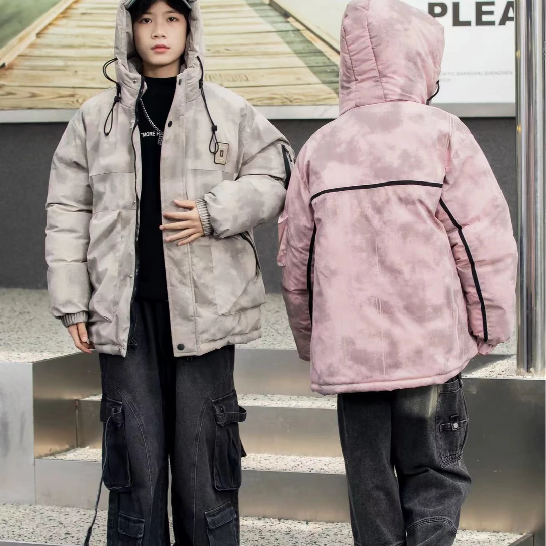 青少年加绒加厚款保暖外套208