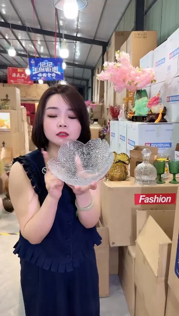 琉璃手工艺品优选花瓶花器T-早17