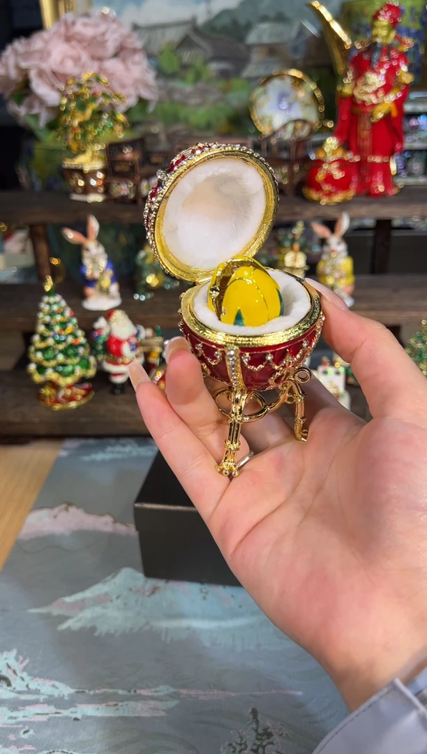 金属七宝烧首饰盒福利