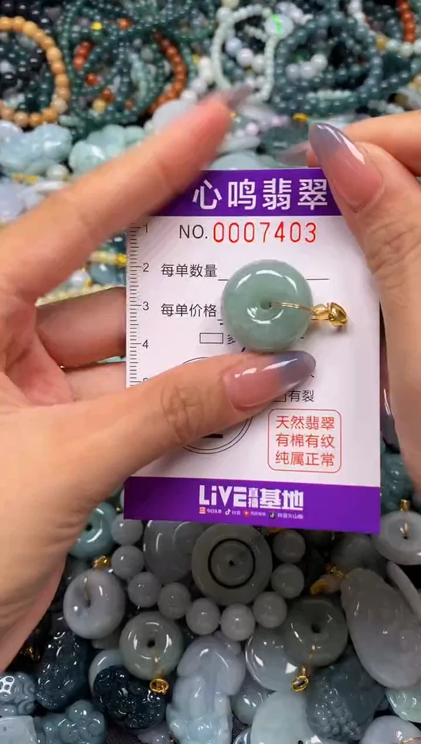 颈饰未镶嵌翡翠闪购007403