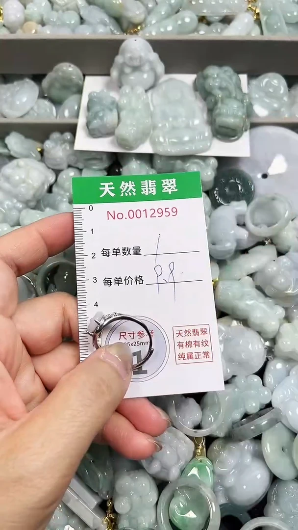 翡翠未镶嵌吊坠(不含链)2959