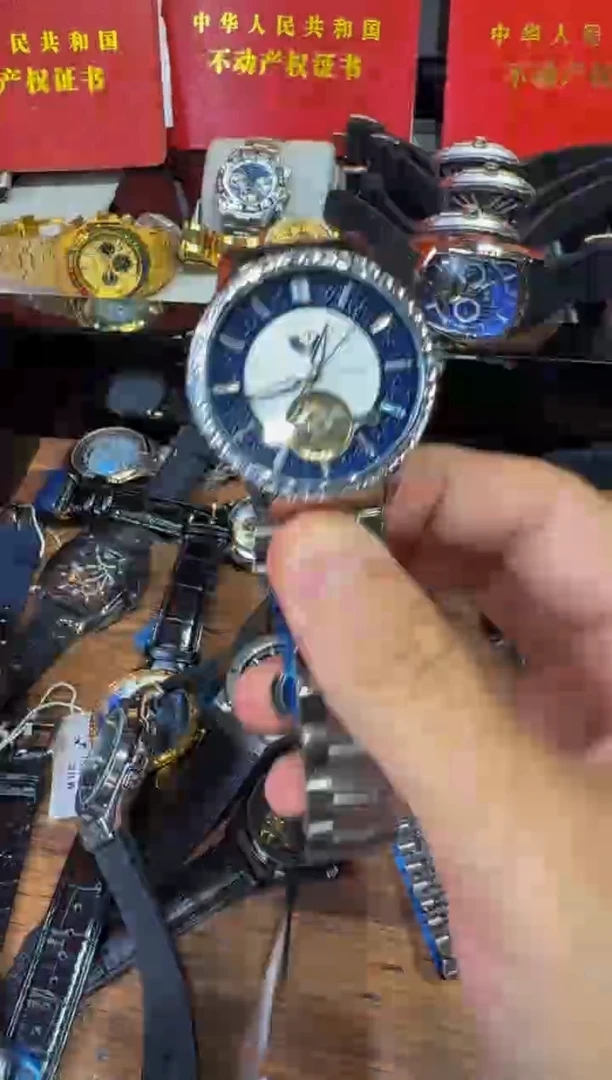 金属全自动机械手表35