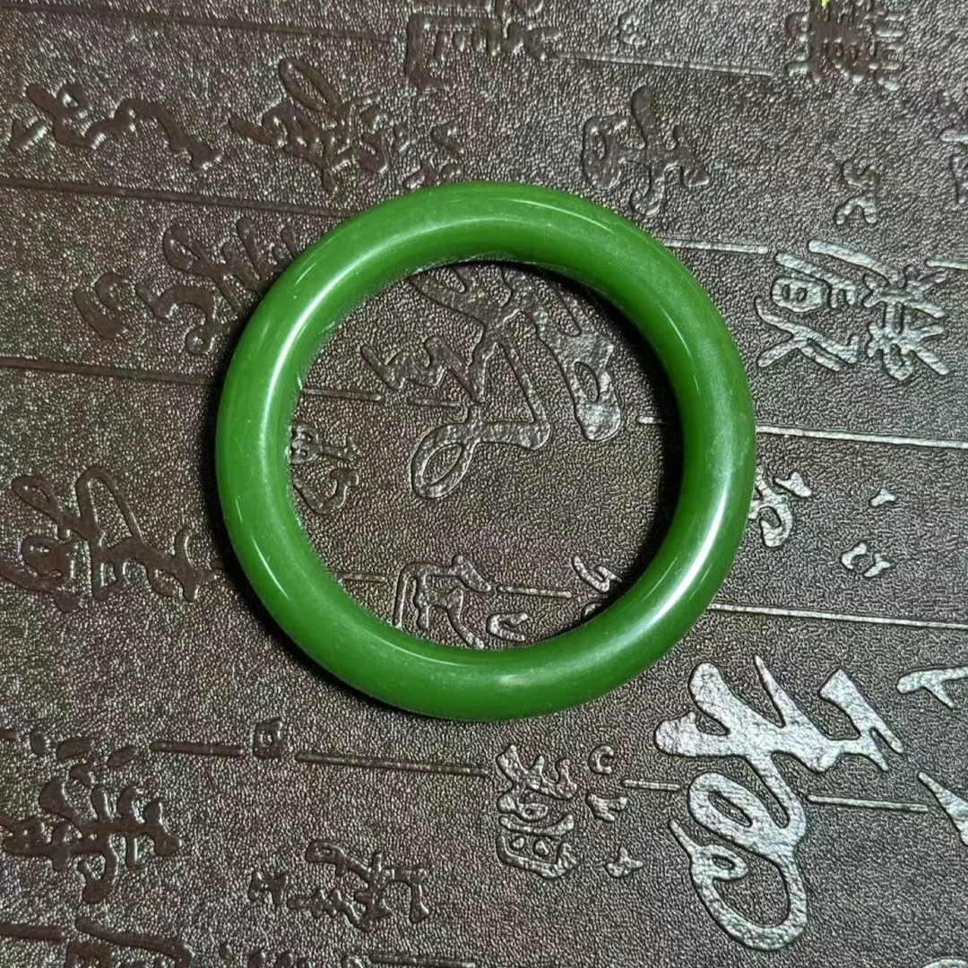 平平S56 翠谷鎏金石手镯 多样性发其一