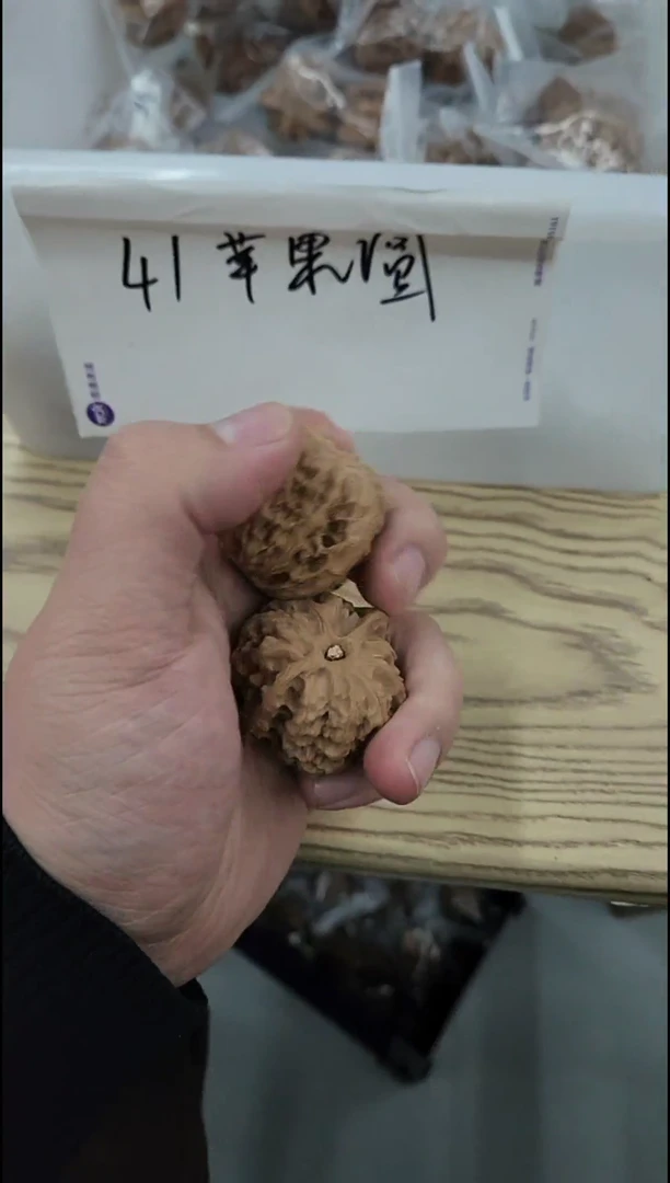 把件核桃苹果园原生态#410977A