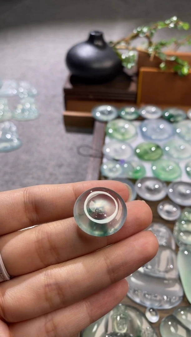 吊坠(不含链)未镶嵌翡翠扣子