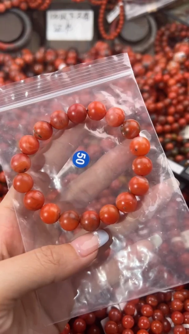 未镶嵌手串南红玛瑙11