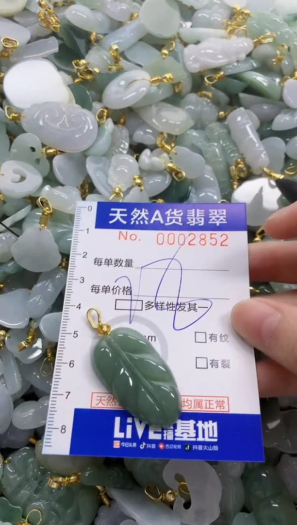 颈饰未镶嵌翡翠天然A货翡翠