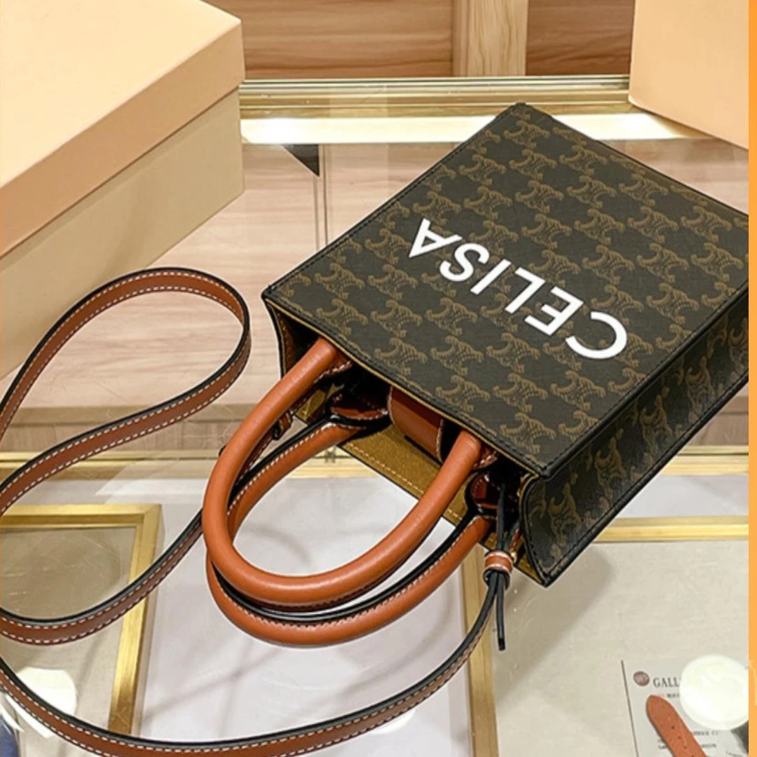 香港品牌女款爆款休闲女士包新款轻奢洋气时尚斜挎包包中号托特包