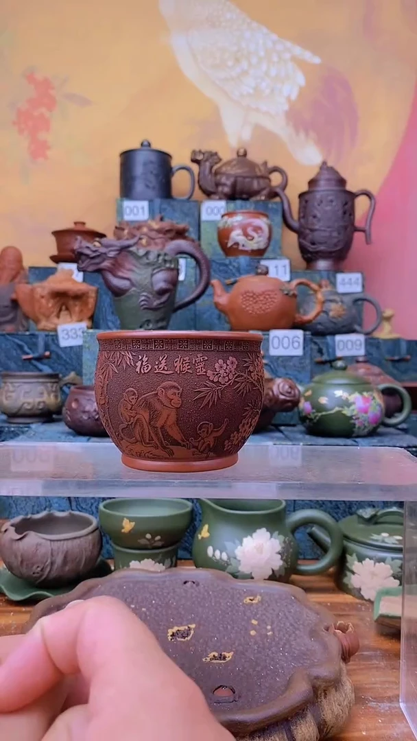 茶杯紫砂宜兴原矿紫砂