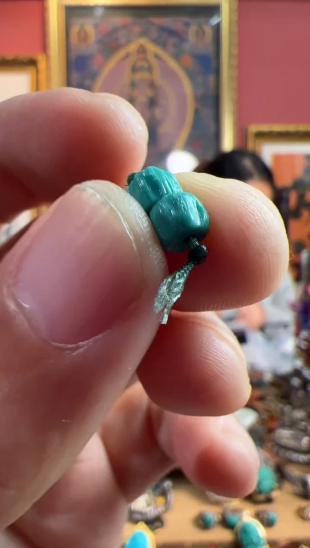 未镶嵌绿松石.109号 绿松石配饰套装ylp0.45g5.6mm