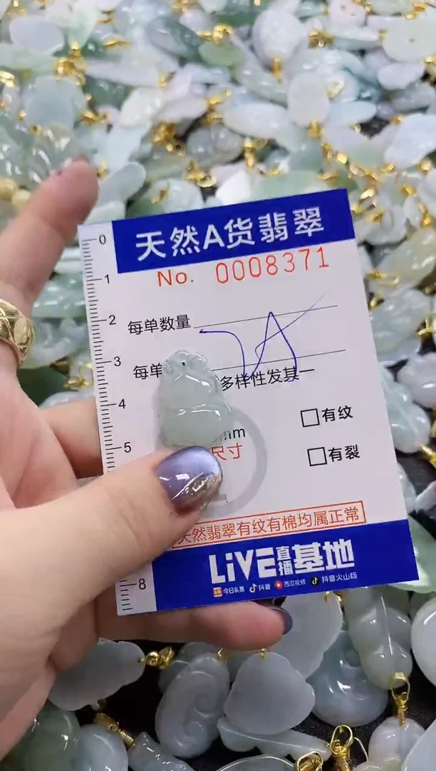 颈饰未镶嵌翡翠天然A货翡翠