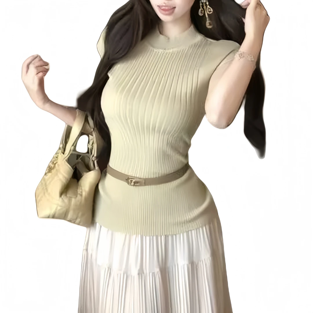 「主播推荐夏季新款」3021款针织上衣