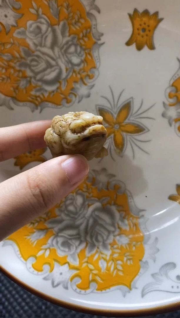 瓷片瓷片 瓷器 摆件 1个