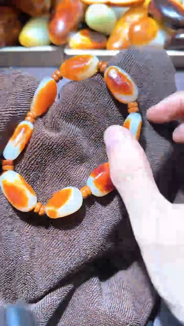 【闪购商品】和田玉（子料）颈饰未镶嵌YL-WW-2.8-58多样性发货