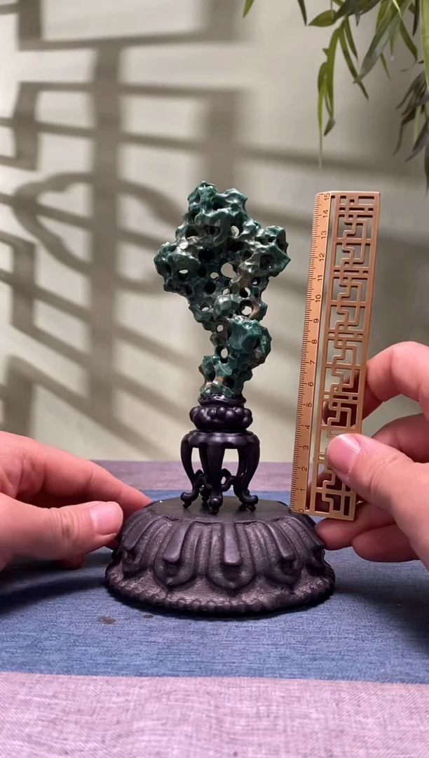 石材雅安绿树脂底座