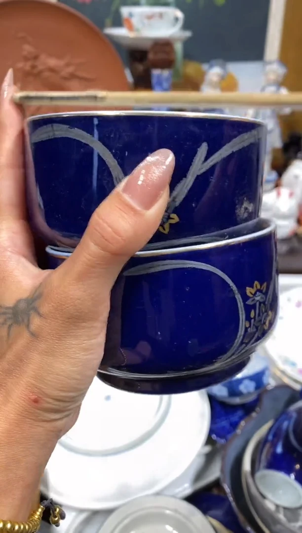 弦**袖瓷器 餐具 摆件 工艺品