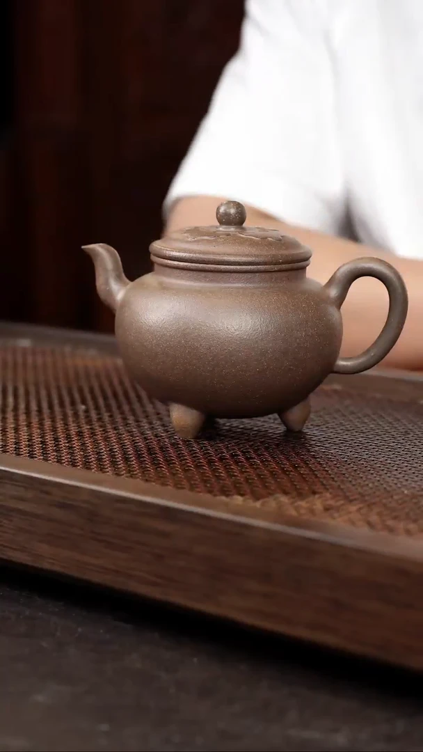 茶壶紫砂岩中泥大彬如意{大 }