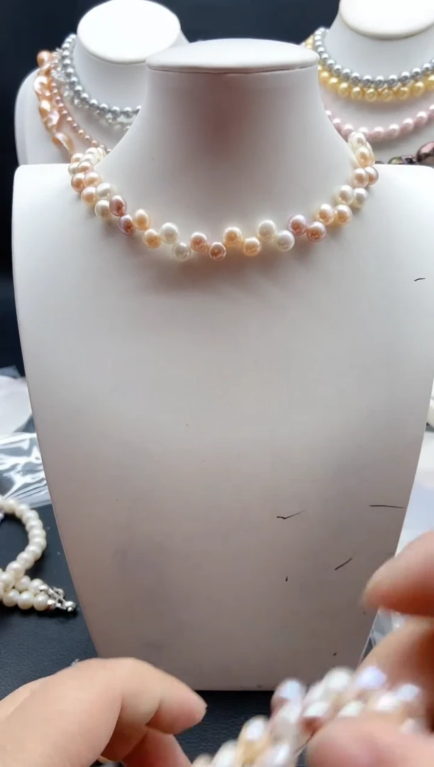 【闪购商品】淡水珍珠颈饰未镶嵌1