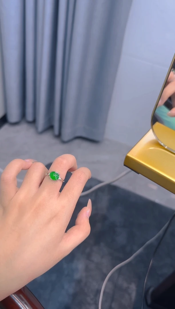 翡翠戒指未镶嵌戒指2