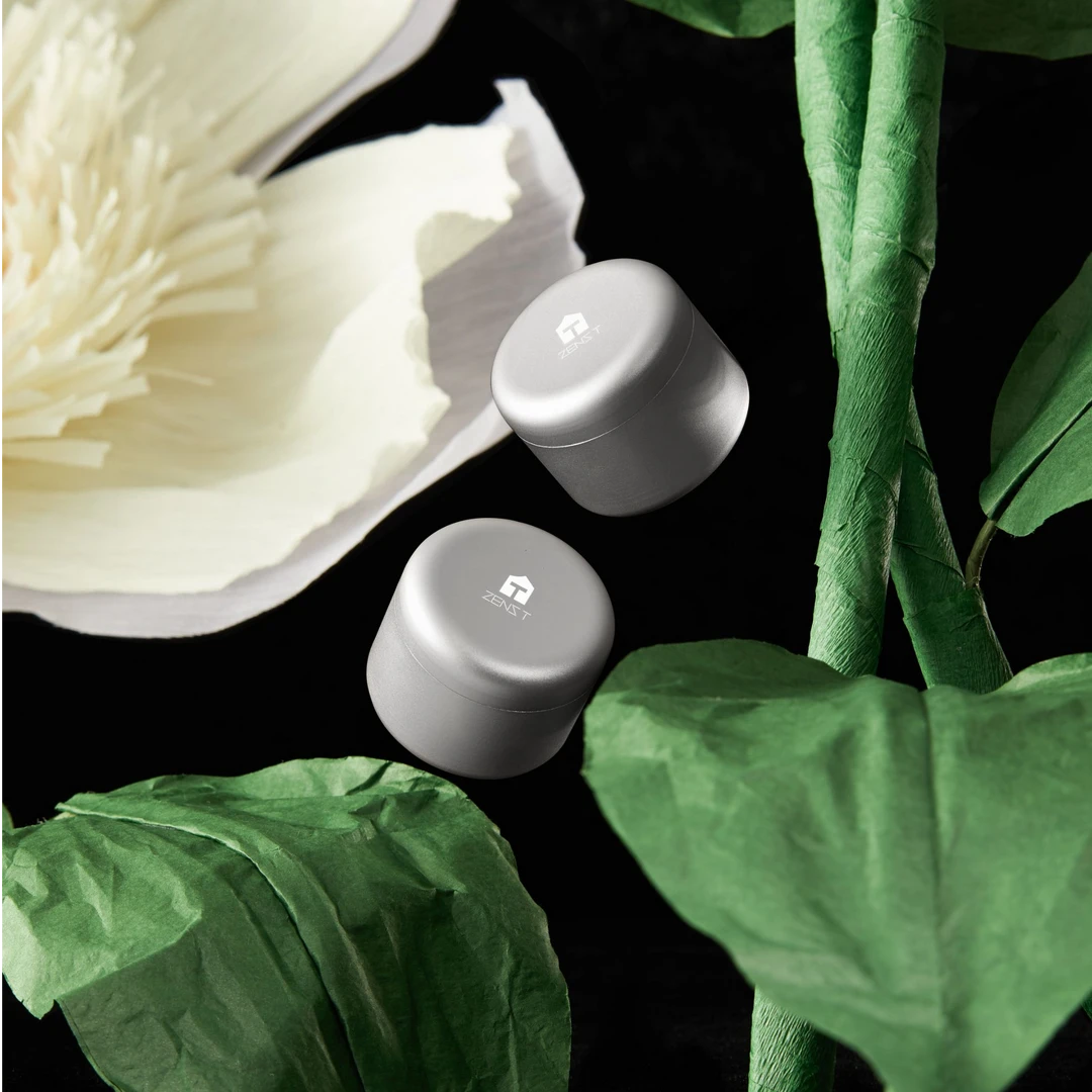 哲品铝茶叶罐人参乌龙紧压茶迷你小巧户外露营便携家用茶道茶叶罐