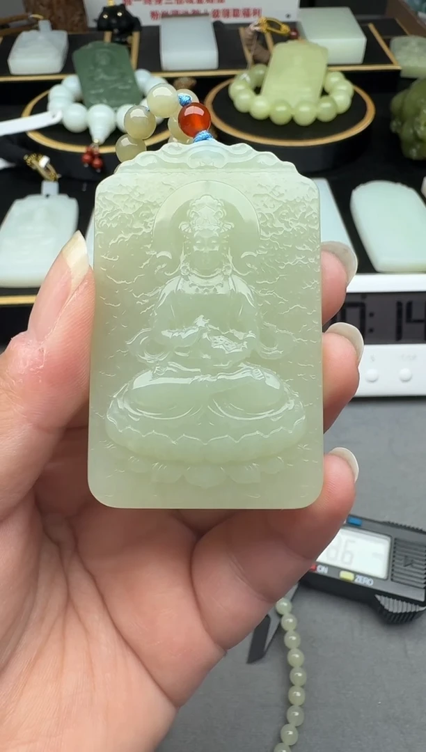 颈饰未镶嵌和田玉4