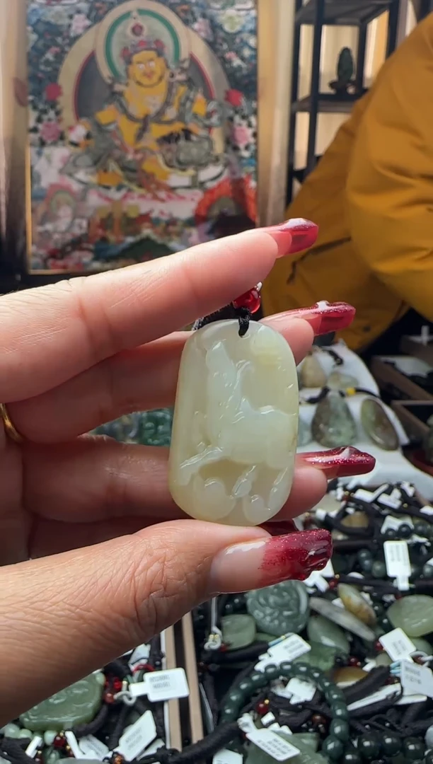 颈饰未镶嵌和田玉3434