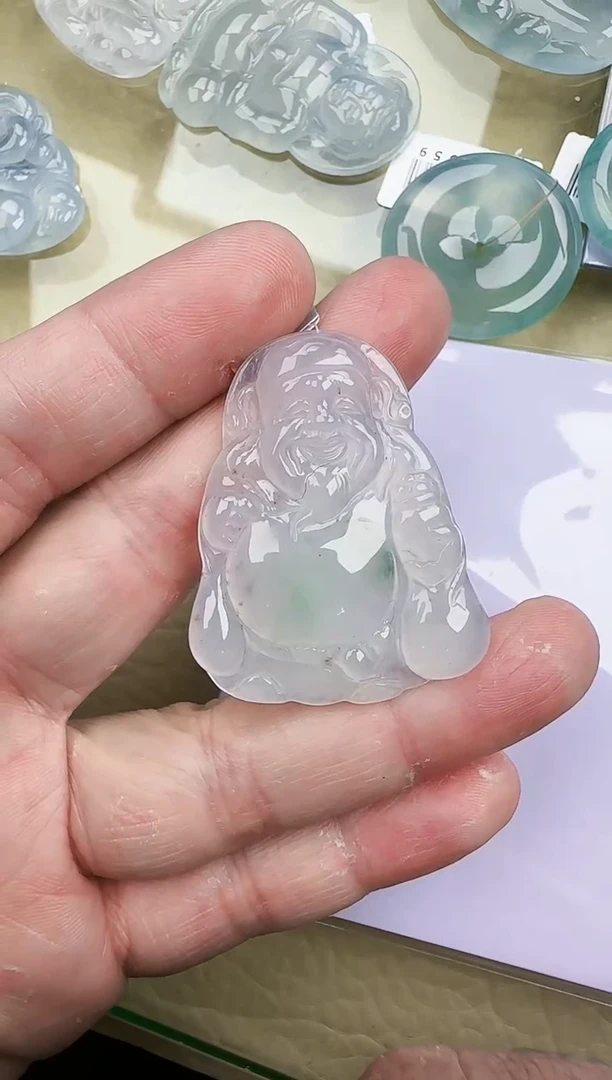 颈饰未镶嵌翡翠缅甸翡翠a货