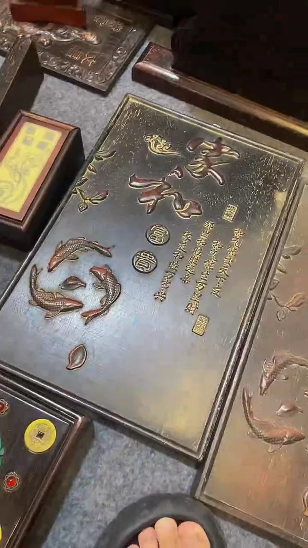 木紫檀雕刻一物一拍
