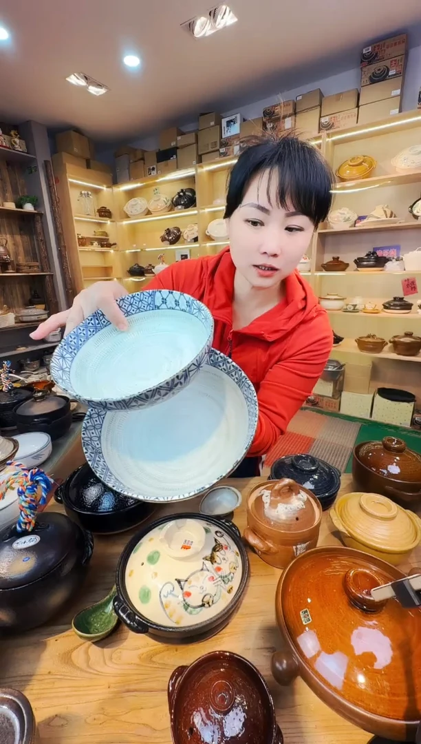 日本进口美浓烧情侣面碗